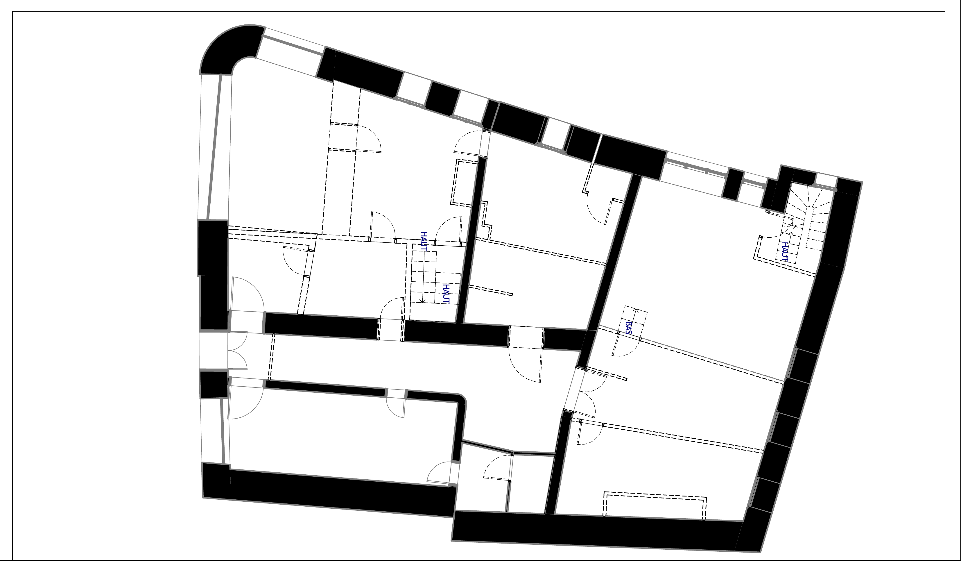 Plans — Immeuble de rapport rénové à Saint-Gaudens (31) — photo 1