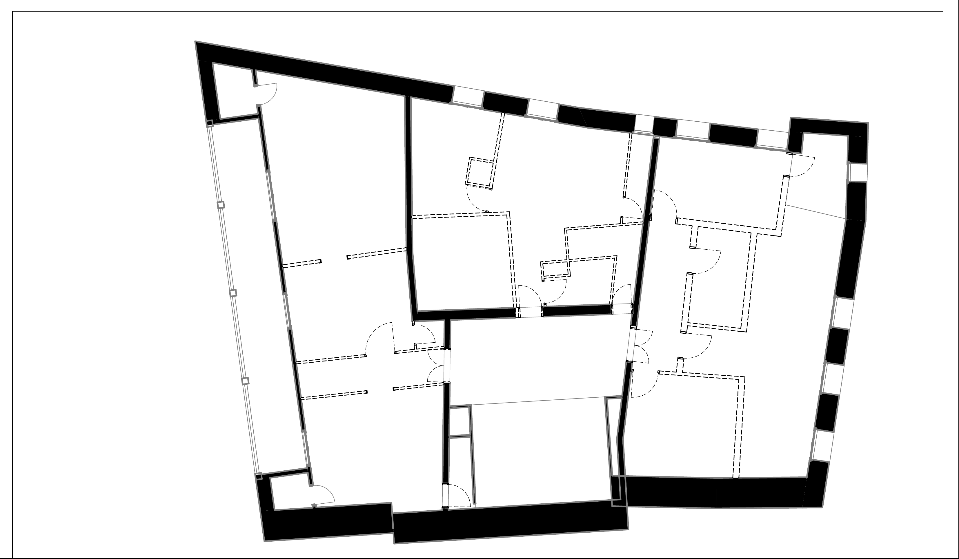 Plans — Immeuble de rapport rénové à Saint-Gaudens (31) — photo 4