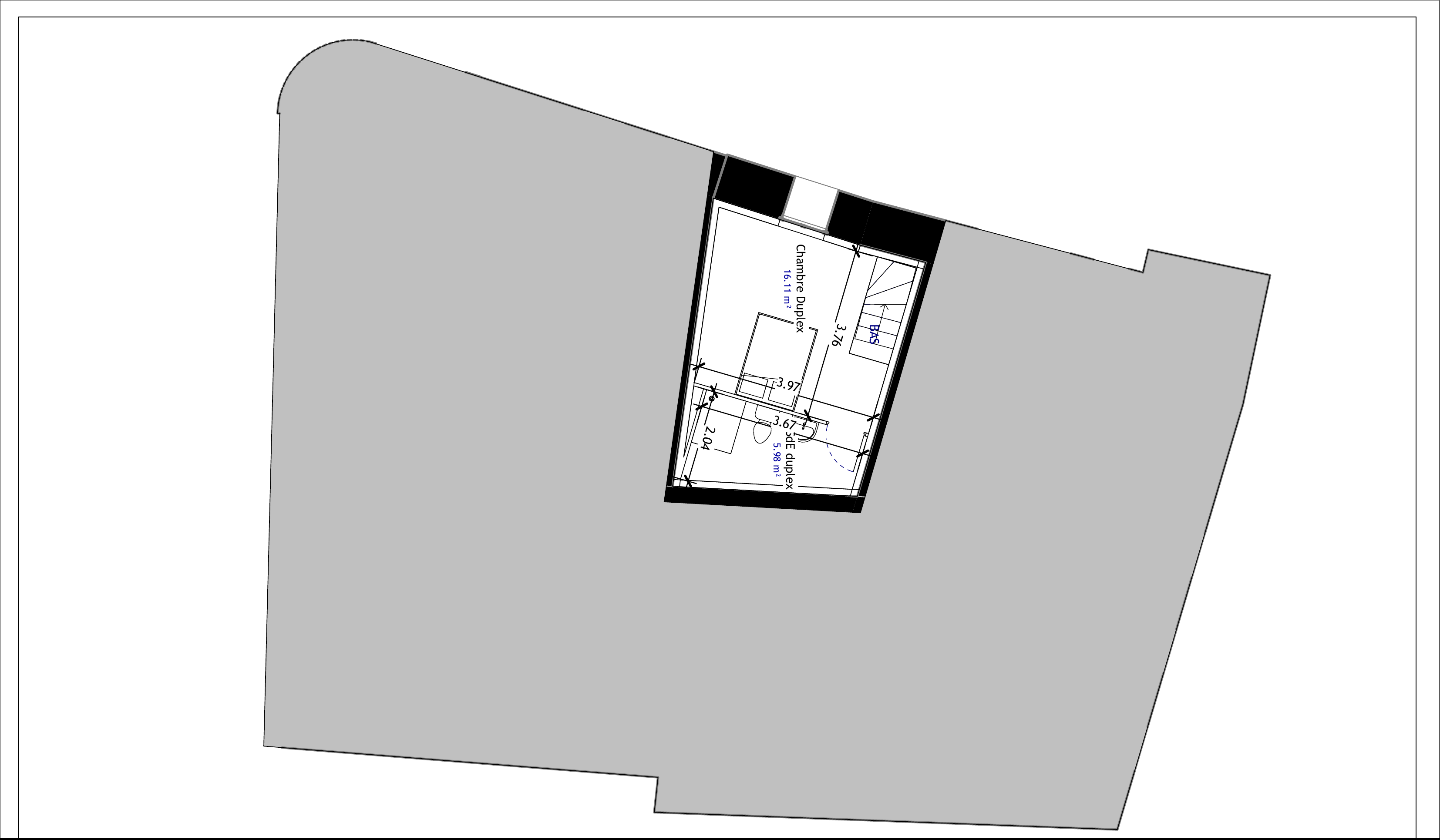 Plans — Immeuble de rapport rénové à Saint-Gaudens (31) — photo 10